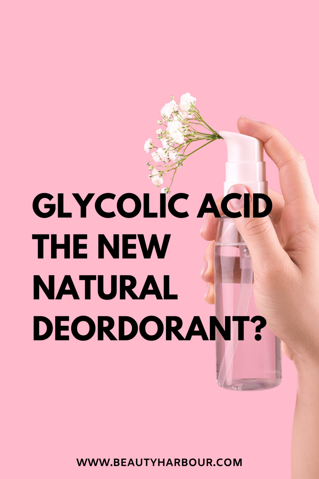 Acid in the Arm Pits? why glycolic acid is the new natural deodorant